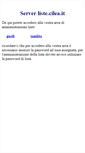 Mobile Screenshot of liste.cilea.it