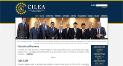 Desktop Screenshot of cilea.info